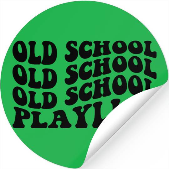 Old School Stickers
