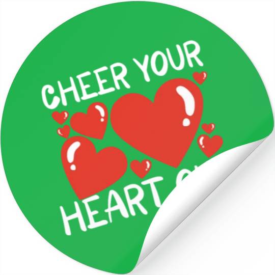 Cheerleading Cheerleader Girl Cheerleading Girl Stickers
