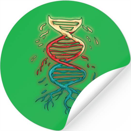Dna Strand Sequence Biology Science Stickers