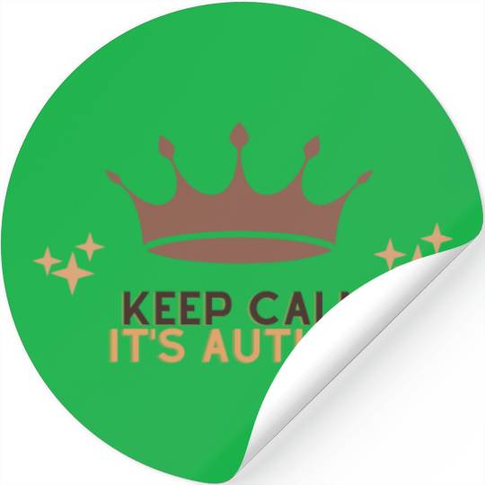 keep calm its autumn Stickers