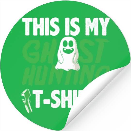 Ghost Hunting Stickers