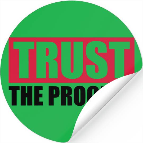 trust the process quote Stickers