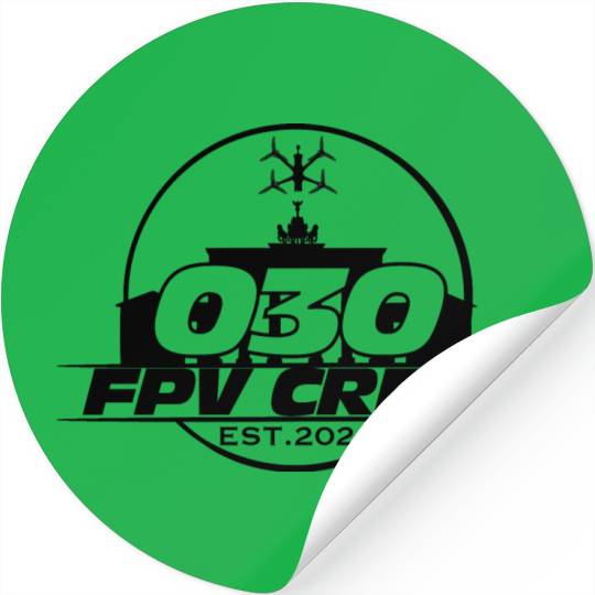 FPV Drones Crew for Drone Pilots 030 Stickers