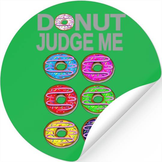 Donut Lover Funny Cooking Baking Gym Food Stickers