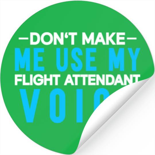 Flight Attendant Stewardess Cabin Crew Stickers