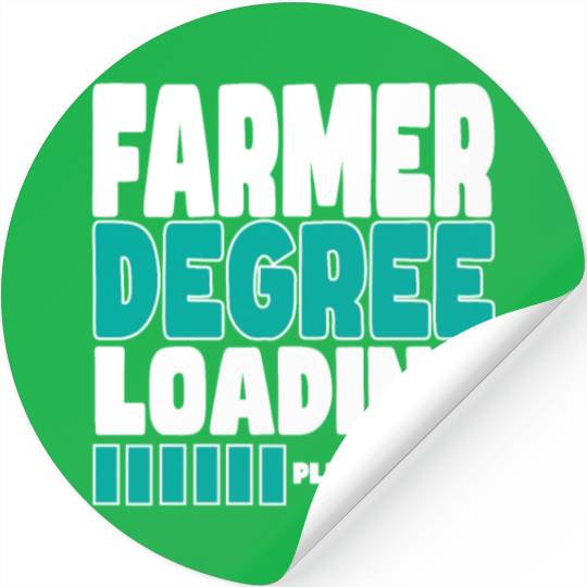 Farmer Degree Loading Stickers