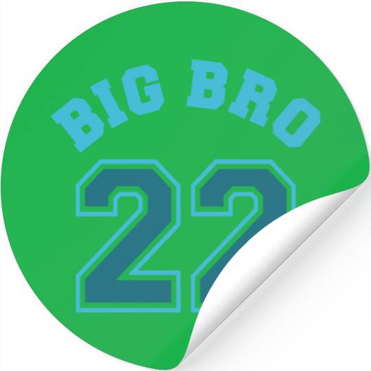 Big Bro 2022 Big Brother Baby Pregnancy Birth Boy Stickers