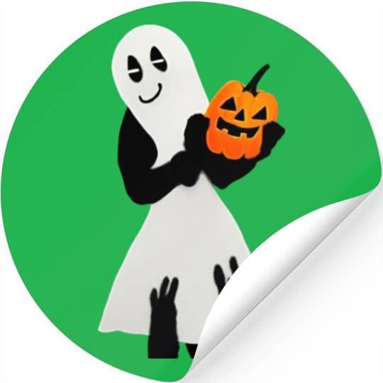Halloween Ghost Stickers