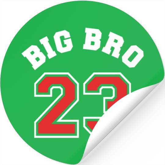 Big Bro 2023 Big Brother Baby Pregnancy Birth Boy Stickers