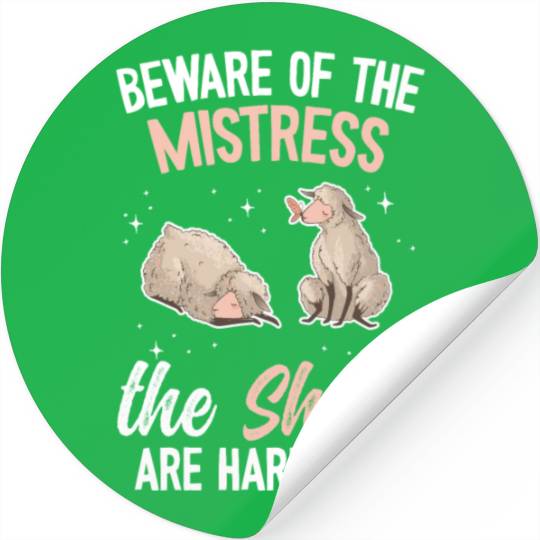 Cute Lamb Saying - Farmer & Sheep Stickers