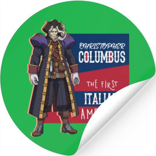 Christopher Columbus day Stickers