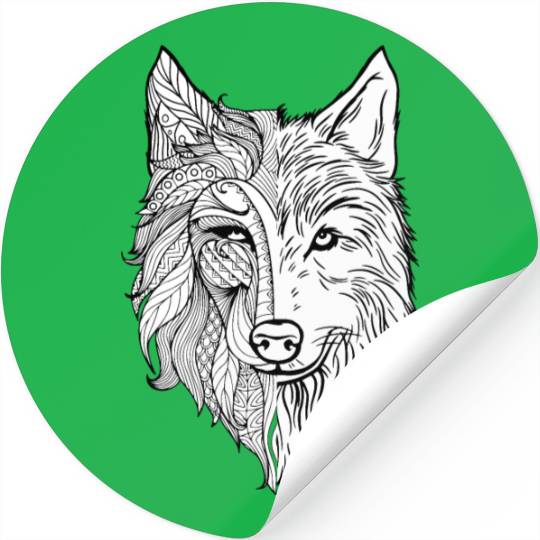 Wolf Stickers