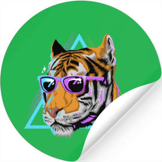 Cool Tiger Stickers