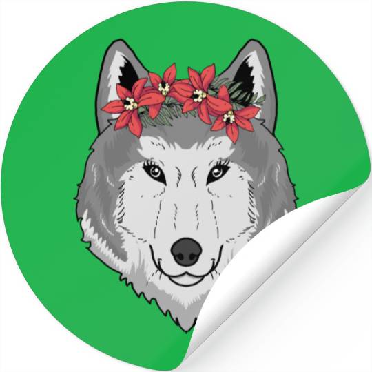 She Wolf Stickers