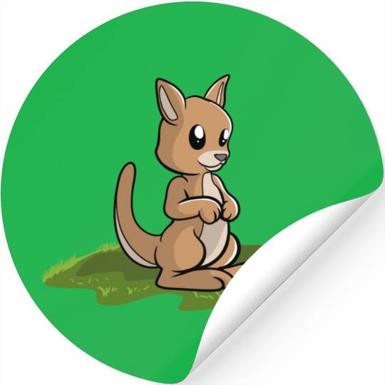 Kangaroo Stickers