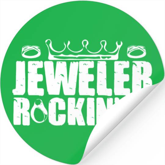 Jewellery Joke Jeweler Jewelry Diamond Gemstone Stickers