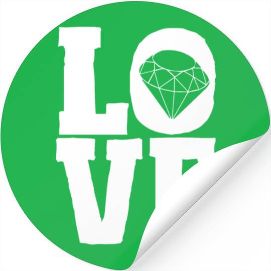 Jewelry Love Diamond Stone Jewellery Gemstone Stickers