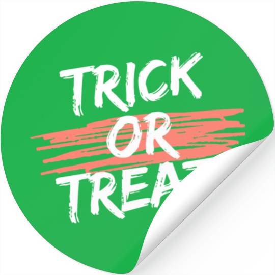 Trick Or Treat Stickers