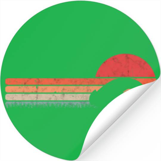 Mähroboter Retro Lawn Robot Vintage Stickers