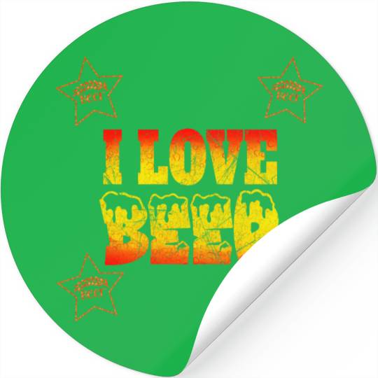 I love beer national beer lovers day Stickers