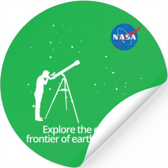 NASA Explore The Endless Frontier Of Earth Space Stickers