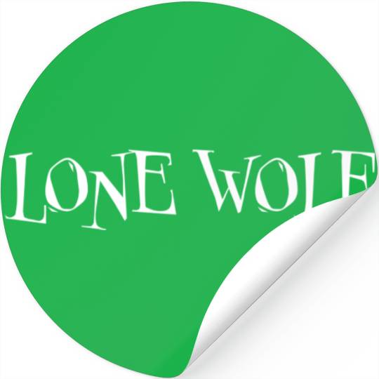 Lone Wolf Stickers