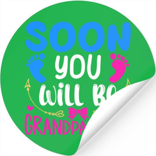 We Will Become Grandparents, Be Grandparents Stickers