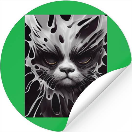 Angry Cat Stickers