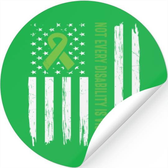 Not Every Disability Is Visible Mental Health Stickers