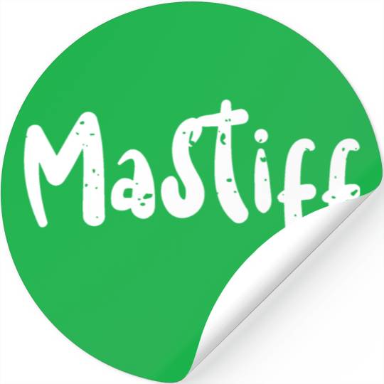 Mastiff - Dogs Stickers