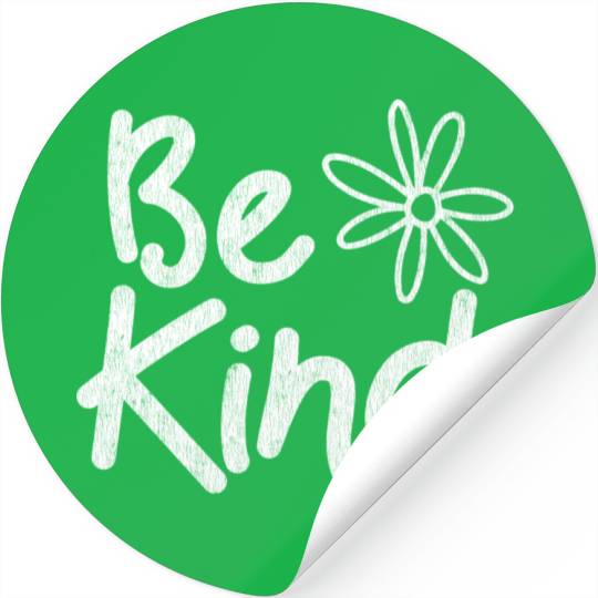 Anti Bully Be Kind Cute Orange Unity Day Bullying Stickers