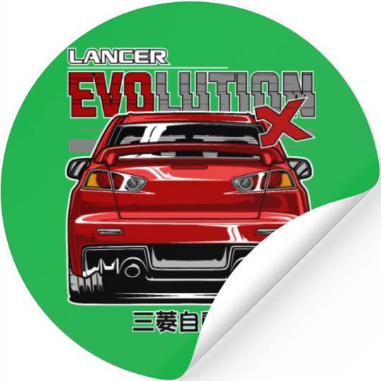 Lancer Evolution X Stickers