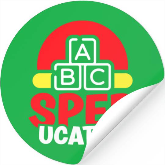 Speducator Sped Special Education Teacher Cute Stickers