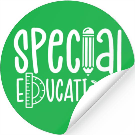 Special Education Cute Awareness Sped Teacher Stickers