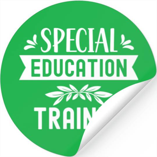 Special Education Trainer Awareness Sped Teacher Stickers