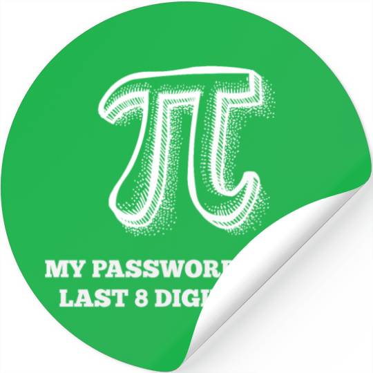 Math Computer Computer Science Nerd Number Pi Stickers
