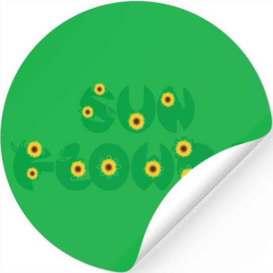 sun flower Stickers