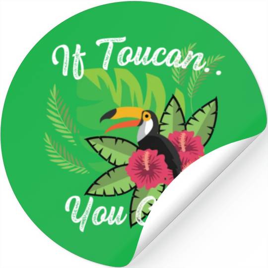 You Can Courageous Person Gift Stickers