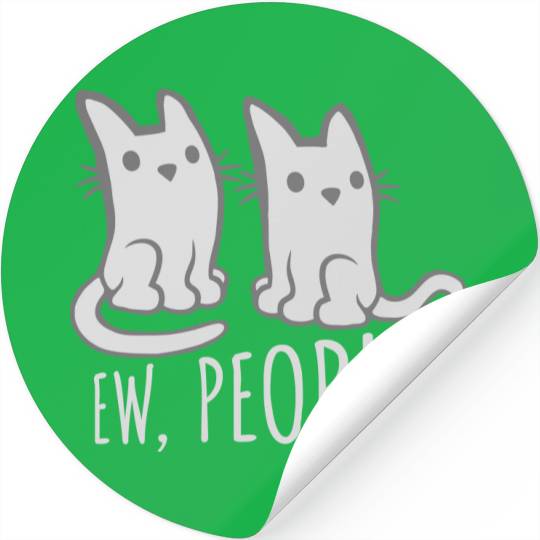 comic cats ew people Stickers