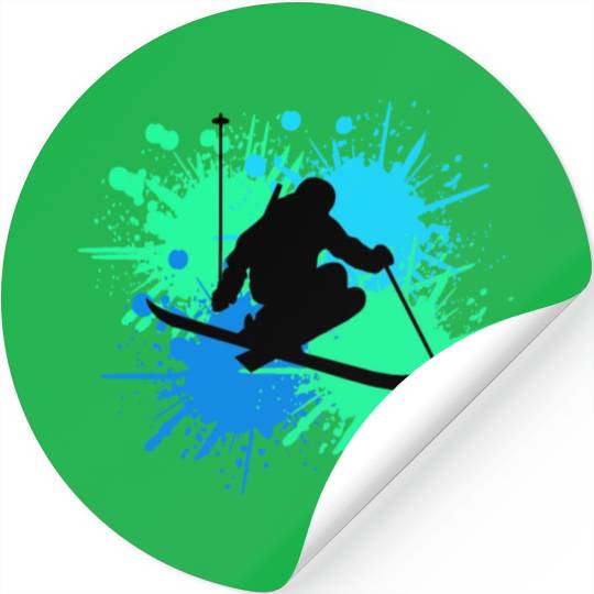 skiing freestyle Stickers