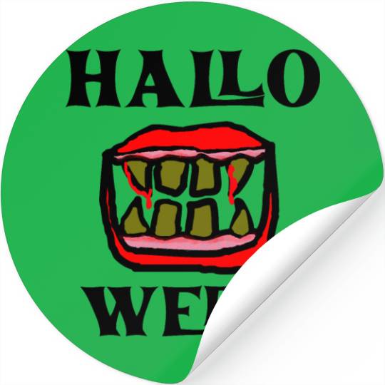 Vampire - Halloween Stickers