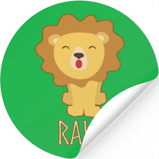 Lion Roar! Stickers