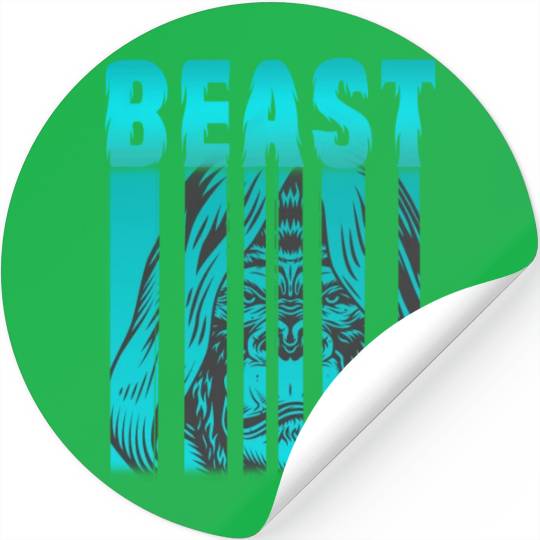 Gorilla Beast boxing MMA UFC Stickers
