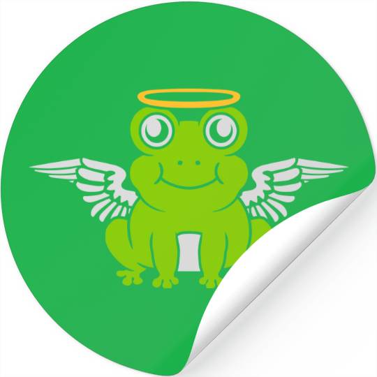 Angel frog wings Stickers