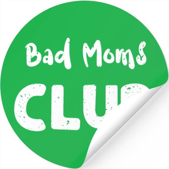 Bad Moms Club - Cheetah Stickers