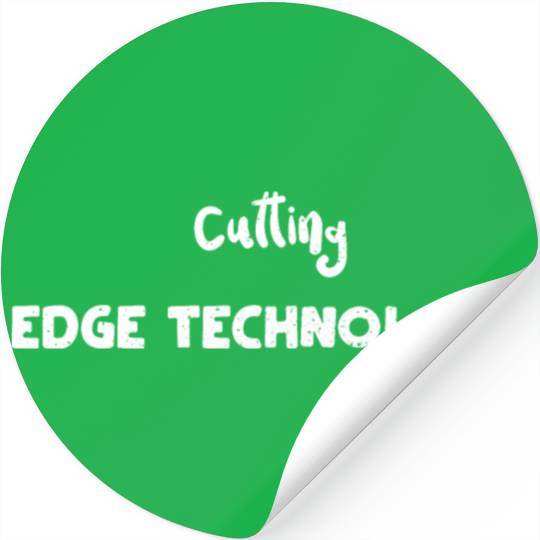 Cutting Edge Technology Stickers