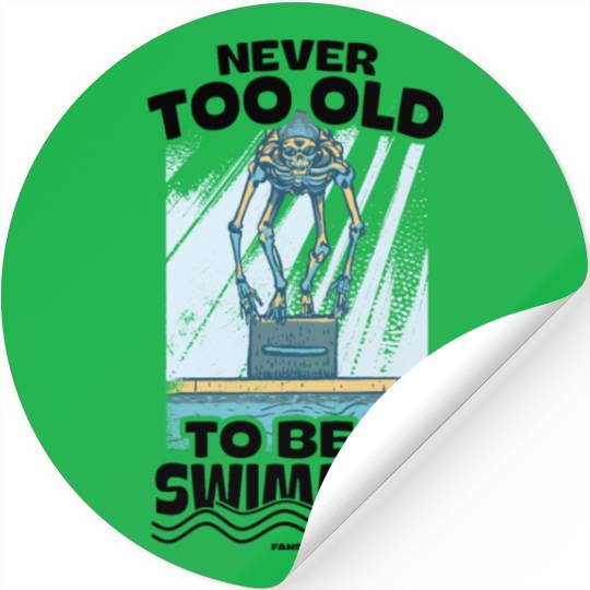 To swim Stickers