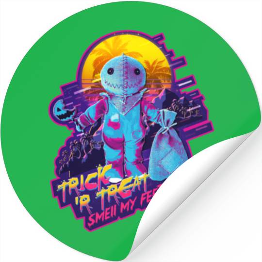 Trick or Treat, Smell my Feet Stickers