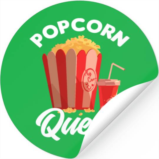 Film Popcorn Lover Stickers