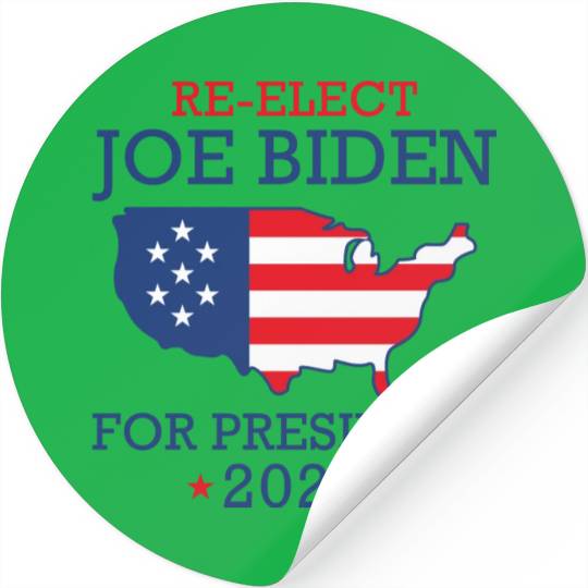 Re-Elect Joe Biden For President 2024 Stickers